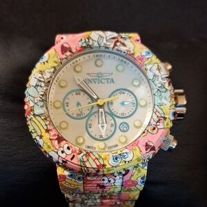 Invicta Sponge Bob and friends limited edition Chronograph Watch